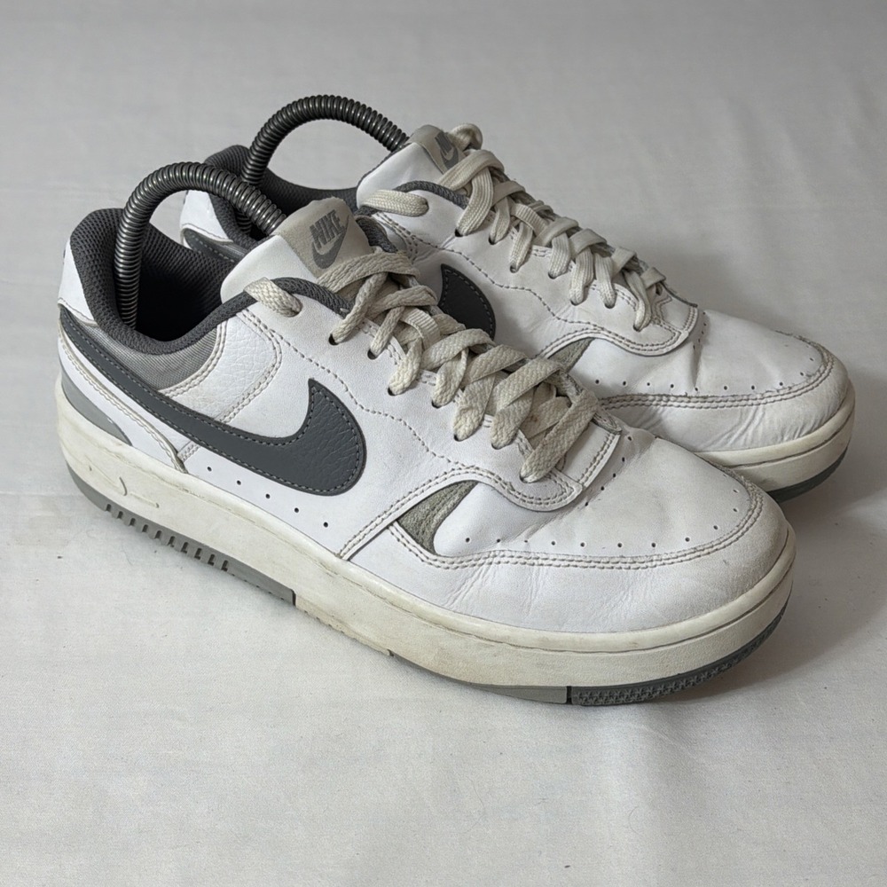 Nike Gamma Force Sneaker Women's Size 9 Shoes White Grey DX9176-109 Gym Casual A